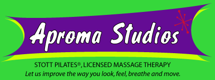 Aproma Studios - Stott Pilates Massage therapy in Mystic CT, Stonington, Pawcatuck CT and Westerly RI area.
